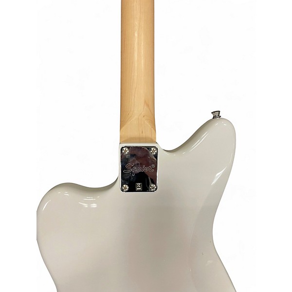 Used Squier Contemporary Active Jazzmaster Olympic White Solid Body Electric Guitar