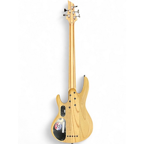 Used ESP LTD B205SM 5 String Natural Electric Bass Guitar