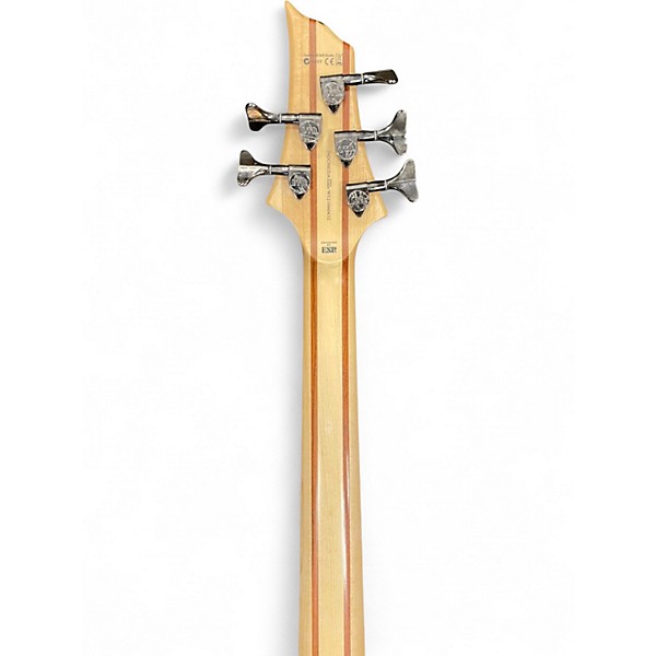 Used ESP LTD B205SM 5 String Natural Electric Bass Guitar