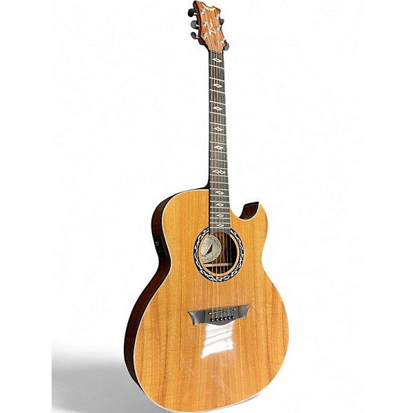 Used Dean Exhibition Koa Koa Acoustic Electric Guitar