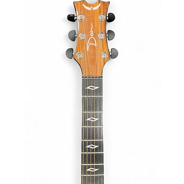 Used Dean Exhibition Koa Koa Acoustic Electric Guitar
