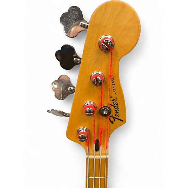 Used Fender Standard Jazz Bass Lake Placid Blue Electric Bass Guitar