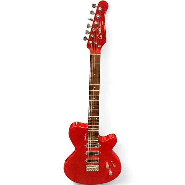 Used Godin triumph red sparkle Solid Body Electric Guitar