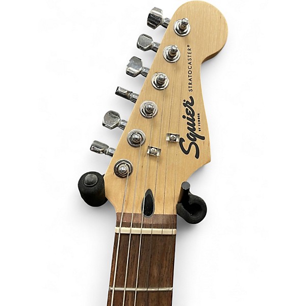 Used Squier Bullet Stratocaster RED SPARKLE Solid Body Electric Guitar