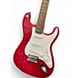 Used Squier Bullet Stratocaster RED SPARKLE Solid Body Electric Guitar