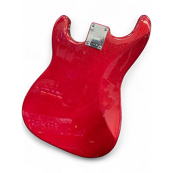 Used Squier Bullet Stratocaster RED SPARKLE Solid Body Electric Guitar