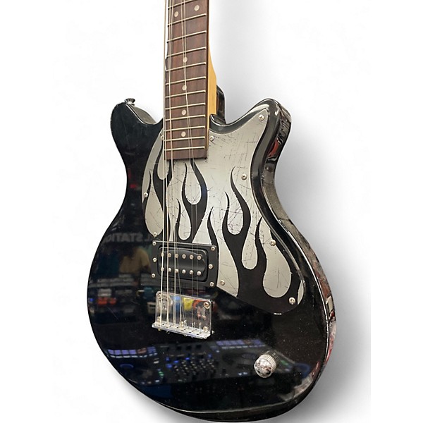 Used First Act SOLID BODY GUITAR Black Solid Body Electric Guitar