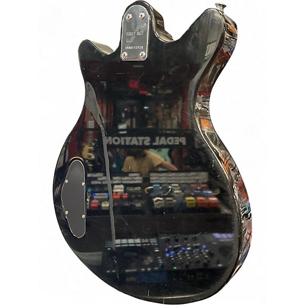 Used First Act SOLID BODY GUITAR Black Solid Body Electric Guitar