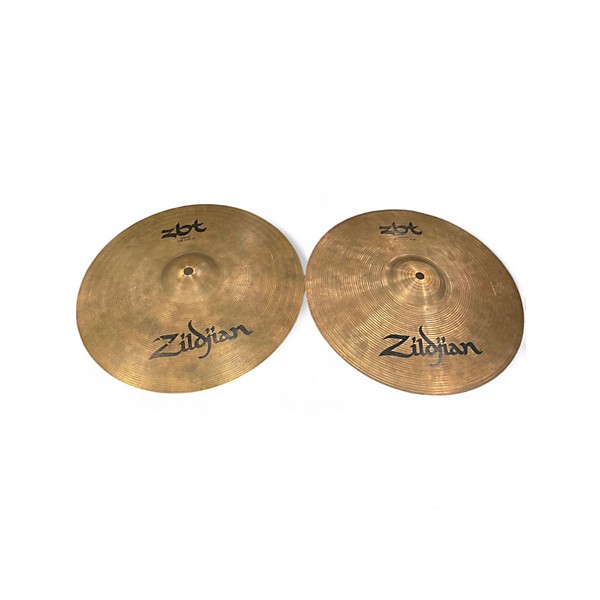 Used Zildjian 13in ZBT Hi Hat Pair Cymbal
