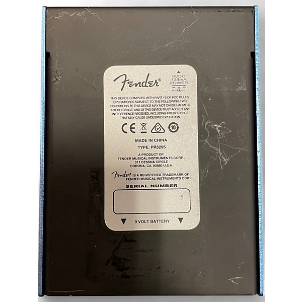 Used Fender Mirror Image Delay Effect Pedal