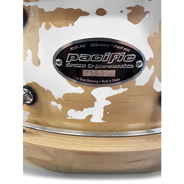 Used PDP by DW 14in Wood Hoop snare Natural Drum