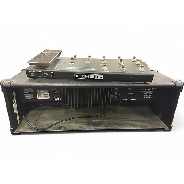 Used Line 6 Spider IV HD150 + Footswitch Solid State Guitar Amp Head