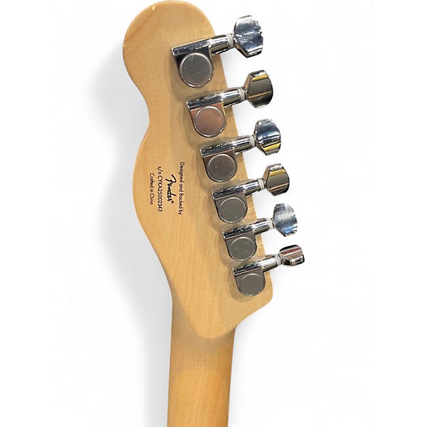 Used Squier Telecaster White Solid Body Electric Guitar