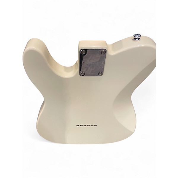 Used Squier Telecaster White Solid Body Electric Guitar