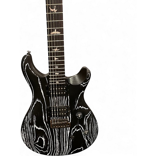 Used PRS SE CE24 SANDBLASTED SANDBLASTED WHITE Solid Body Electric Guitar