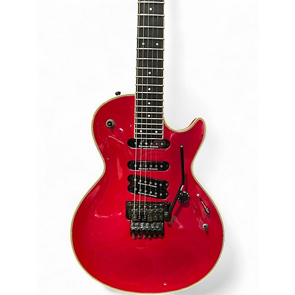 Used ESP custom shop les paul one off  Candy Apple Red Solid Body Electric Guitar