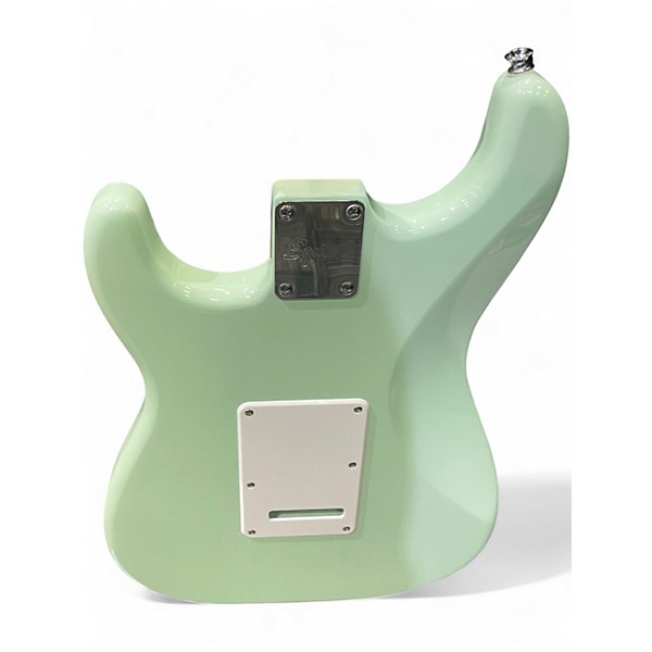 Used Squier Sonic Stratocaster Surf Green Solid Body Electric Guitar
