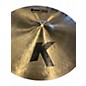 Used Zildjian 18in K Medium Dark Thin Crash Cymbal