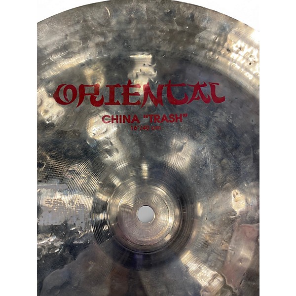 Used Zildjian 16in Oriental China Trash Cymbal