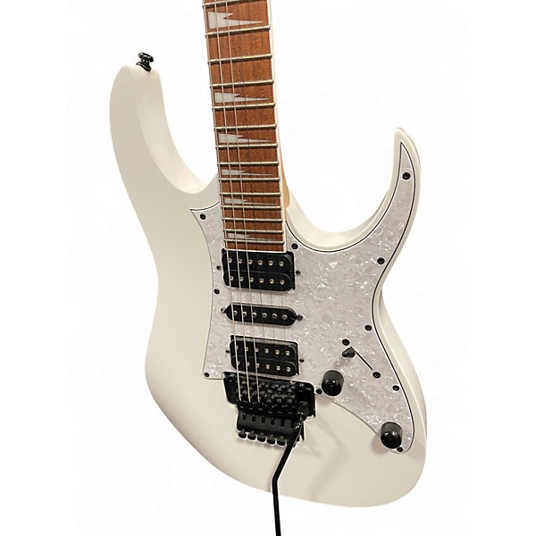 Used Ibanez RG450DXB WHITE Solid Body Electric Guitar