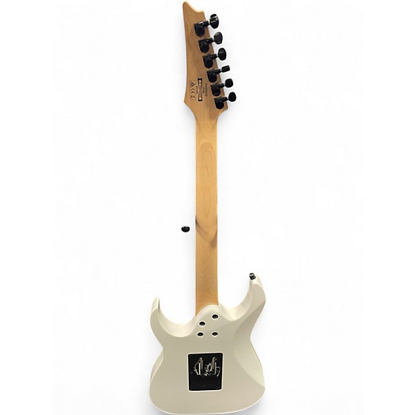 Used Ibanez RG450DXB WHITE Solid Body Electric Guitar
