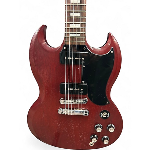 Used Gibson SG Special Worn Flat Red Solid Body Electric Guitar