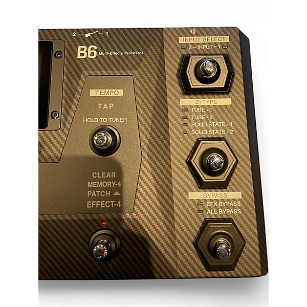 Used Zoom B6 Bass Effect Pedal