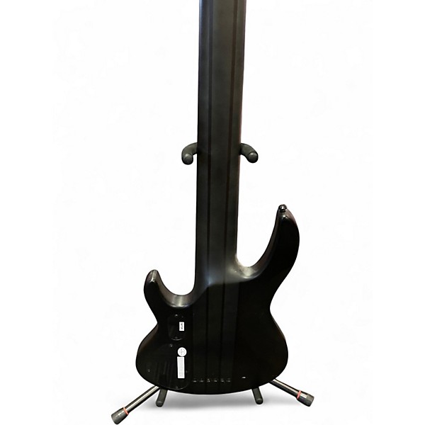 Used ESP LTD D6 6 String Black Electric Bass Guitar
