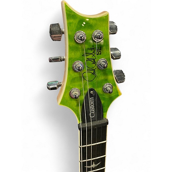 Used PRS Custom 24 Green Solid Body Electric Guitar