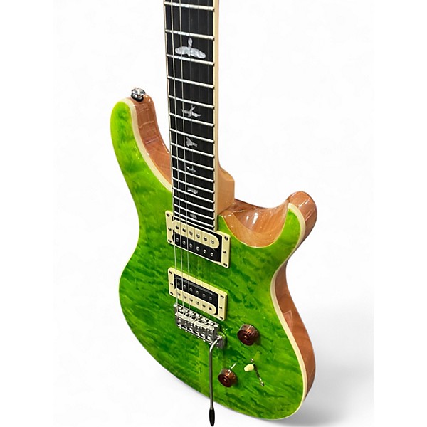 Used PRS Custom 24 Green Solid Body Electric Guitar