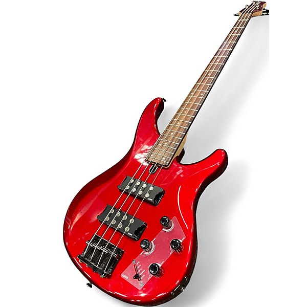 Used Yamaha trbx304 red Electric Bass Guitar