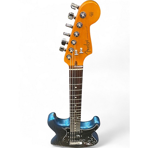 Used Fender American Professional II Stratocaster Dark Knight Solid Body Electric Guitar