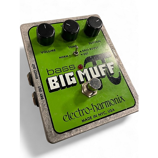 Used Electro-Harmonix Big Muff Bass Distortion Bass Effect Pedal