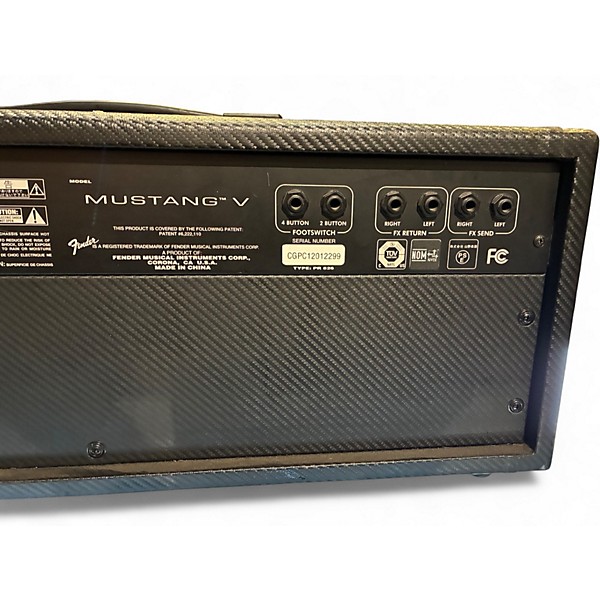 Used Fender Mustang V 150W Solid State Guitar Amp Head