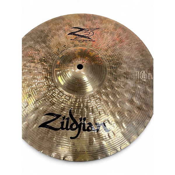 Used Zildjian 14in Z3 Mastersound Hi Hat Pair Brilliant Cymbal