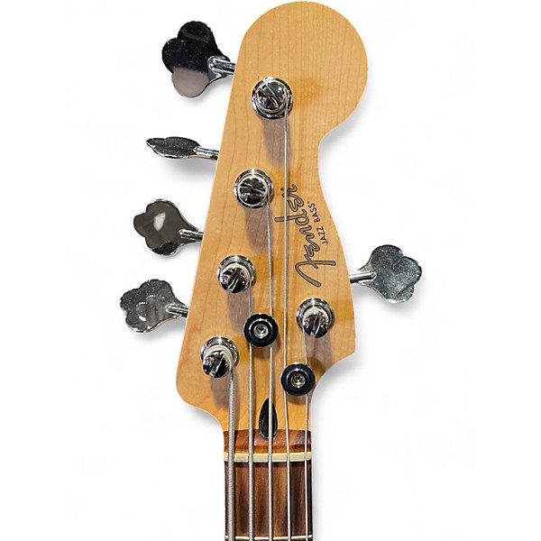 Used Fender Player Jazz Bass V White Electric Bass Guitar