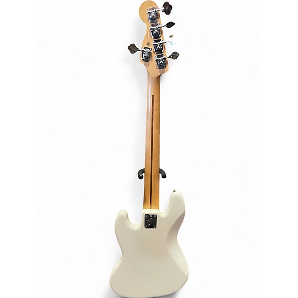 Used Fender Player Jazz Bass V White Electric Bass Guitar