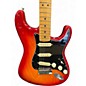 Used Fender American Ultra Luxe Stratocaster plasma red burst Solid Body Electric Guitar