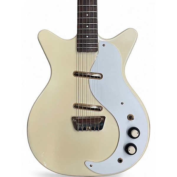 Used Danelectro Stock '59 Cream Solid Body Electric Guitar