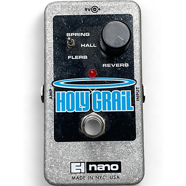 Used Electro-Harmonix Nano Holy Grail Reverb Effect Pedal
