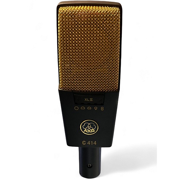 Vintage 1980s AKG C414 B-TL II Condenser Microphone