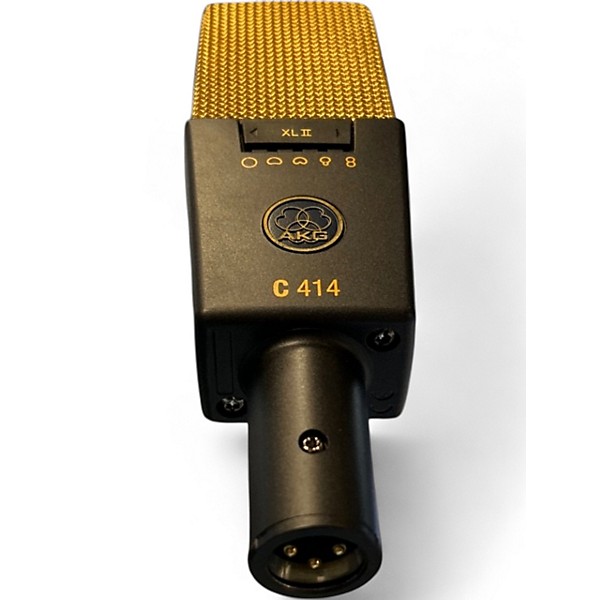 Vintage 1980s AKG C414 B-TL II Condenser Microphone