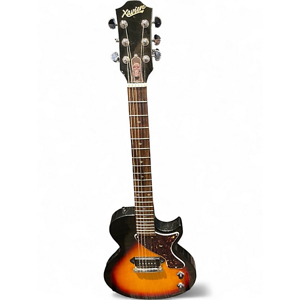 Used Xaviere XV-500 Tobacco Burst Solid Body Electric Guitar
