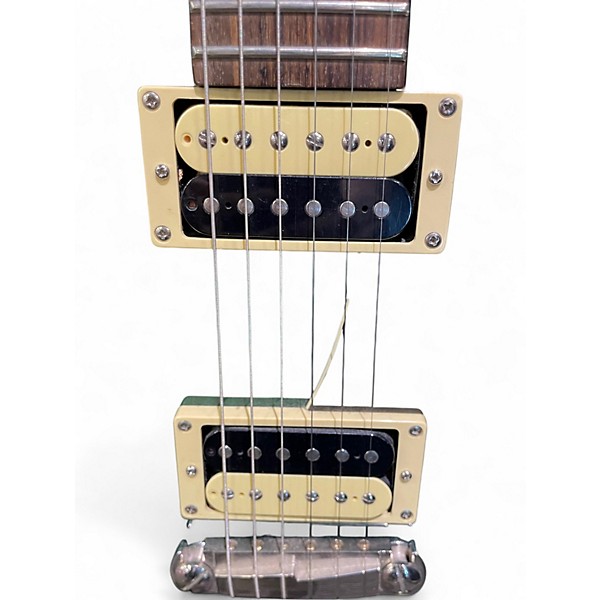 Used PRS CMSH SE Custom Green Hollow Body Electric Guitar