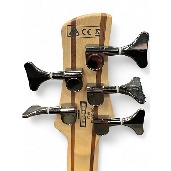 Used Ibanez SR405 5 String GREEN BURST Electric Bass Guitar