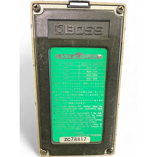 Used BOSS bf2b Effect Pedal