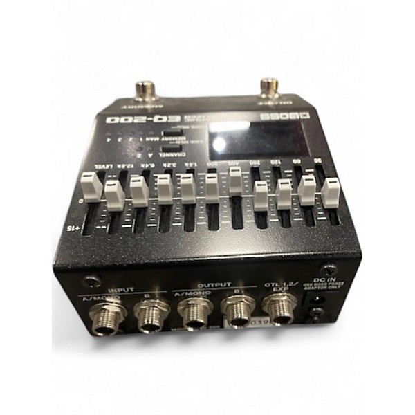 Used BOSS EQ200 Graphic Equalizer Pedal