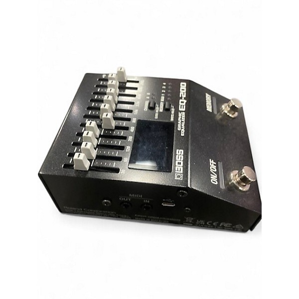 Used BOSS EQ200 Graphic Equalizer Pedal