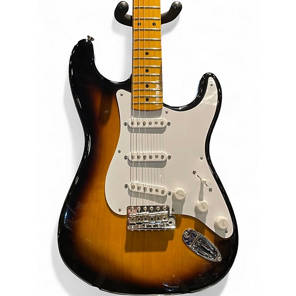 Used Fender 70th Anniversary American Vintage '54 Stratocaster Vintage Sunburst Solid Body Electric Guitar