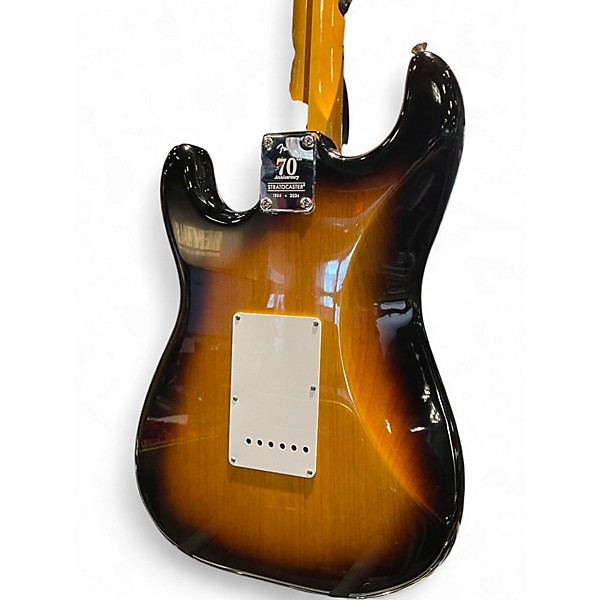 Used Fender 70th Anniversary American Vintage '54 Stratocaster Vintage Sunburst Solid Body Electric Guitar